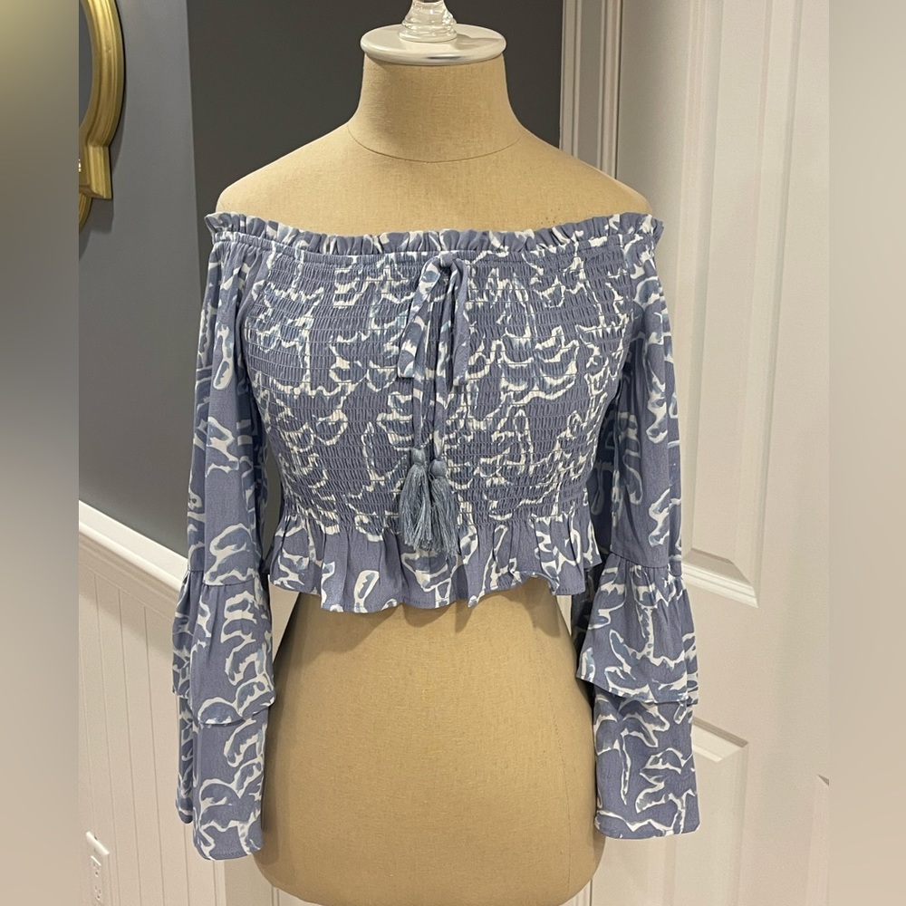 Blue B Collection Smocked Top